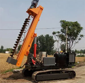 光伏打樁機(jī)工作原理及特點(diǎn)