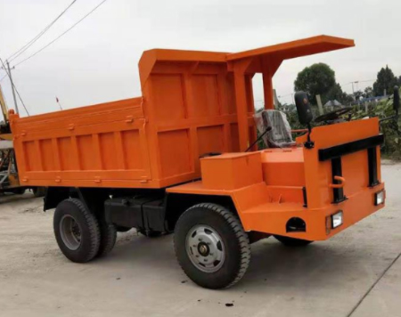 低矮窄3.5噸礦用出渣工程車(chē)